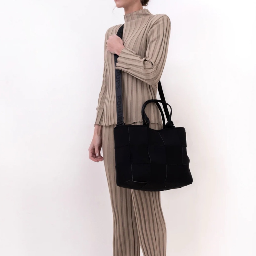 The POPUPS Icon Black Tote